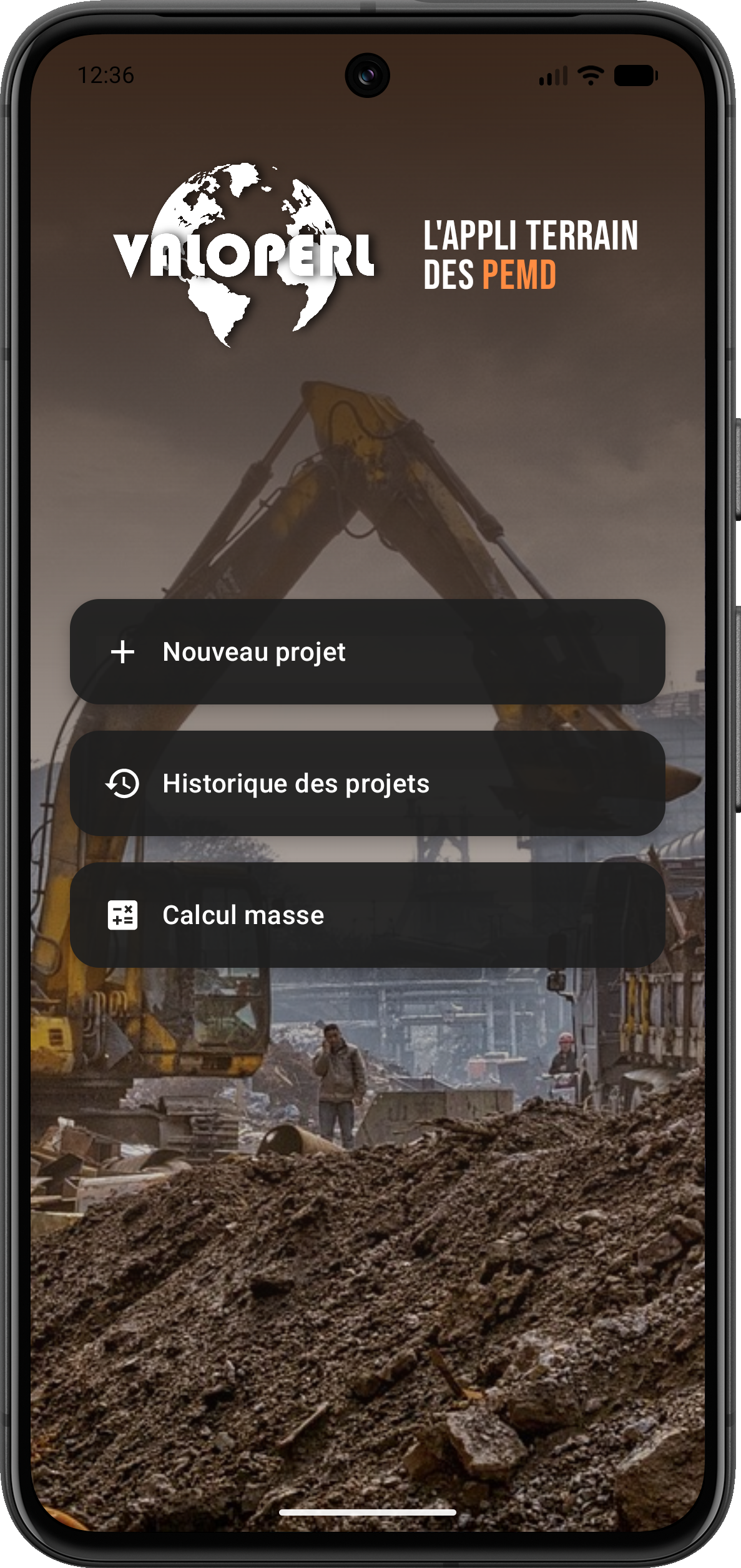Capture d'écran VALOPERL 1
